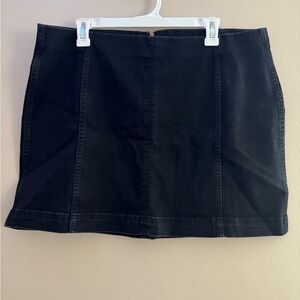 Wild Fable Black Mini Skirt